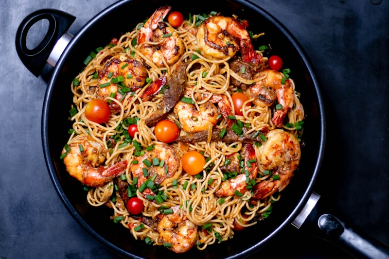 Garlic Sauce Spaghetti